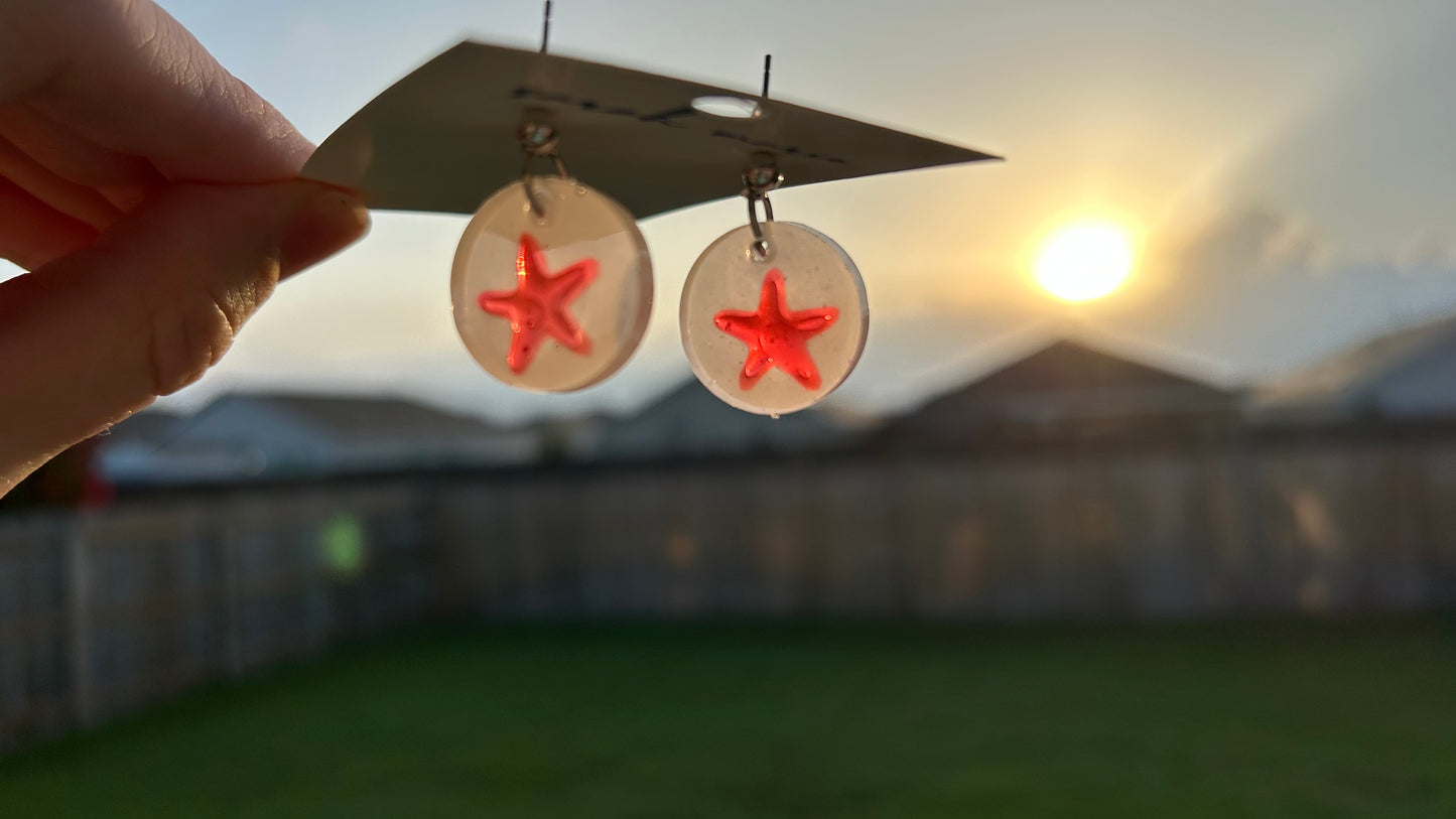 Sweet pea’s - Starfish earrings