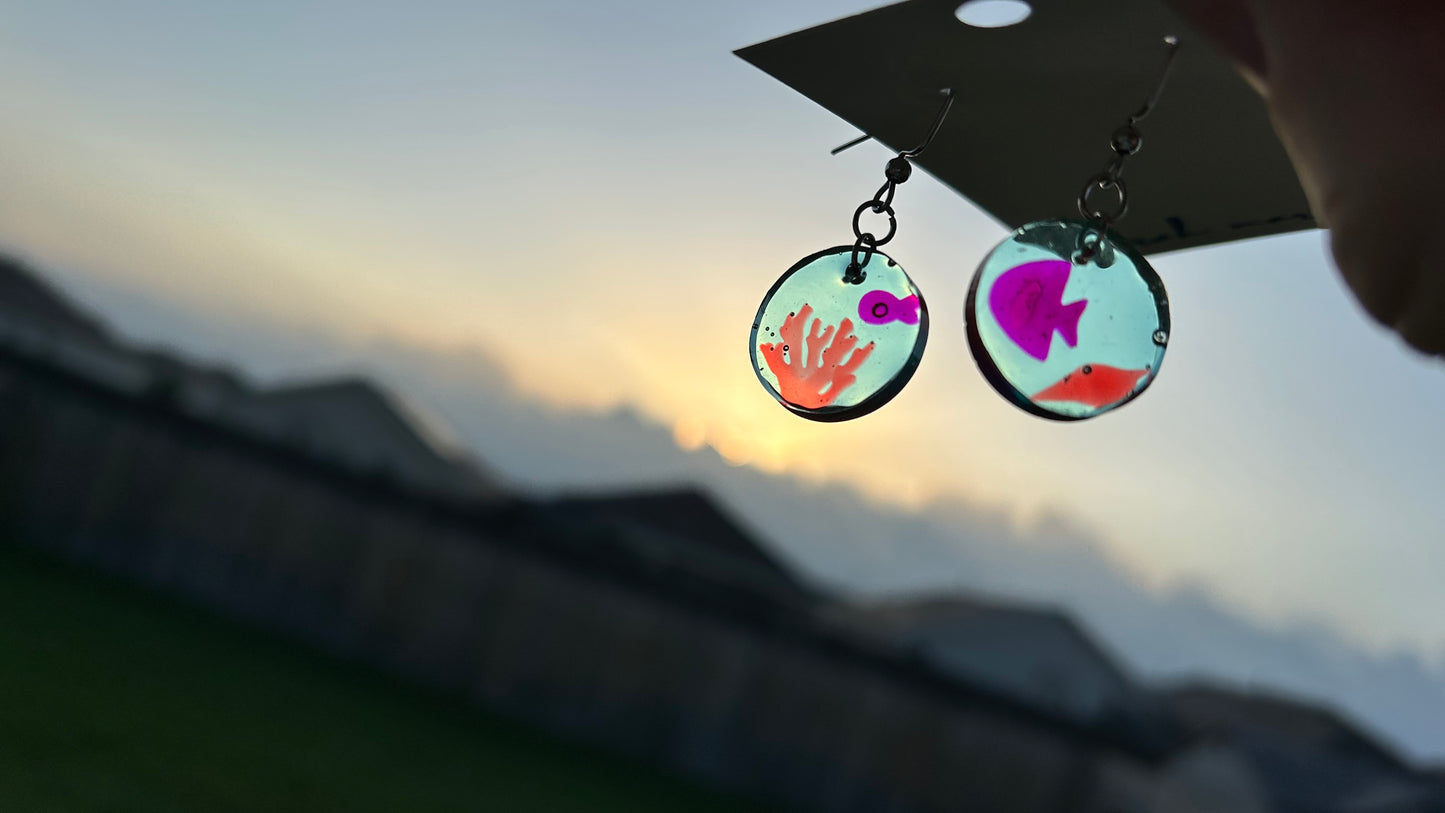 Sweet pea’s - Seaside dangle 1