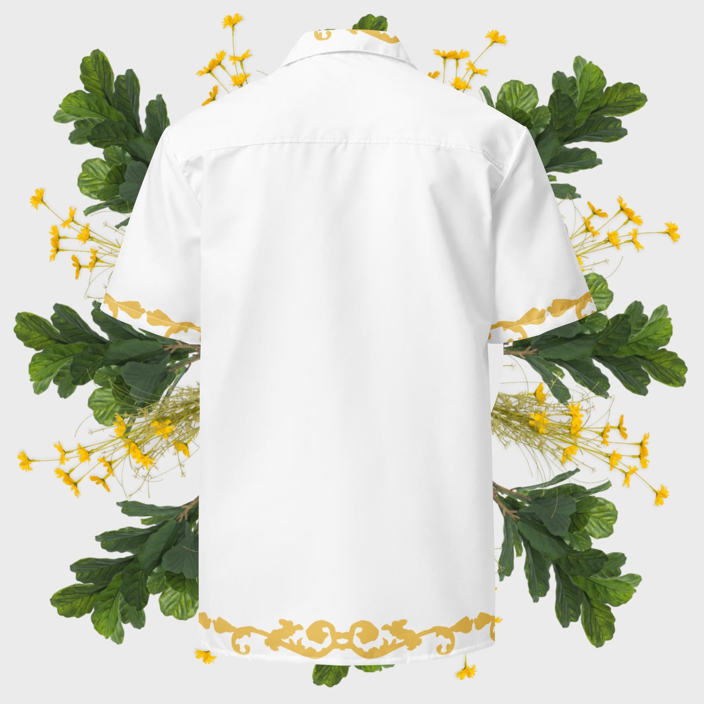 Our Lady of Fatima button shirt