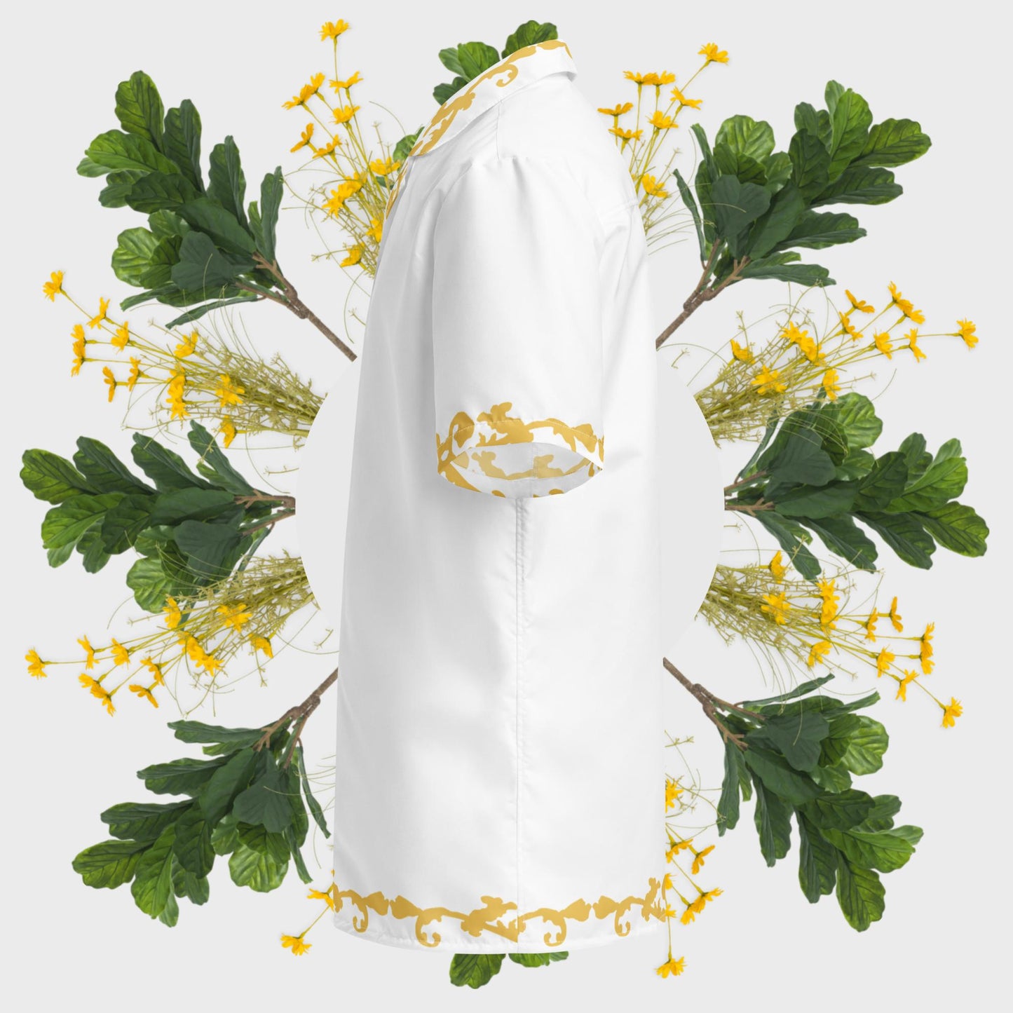 Our Lady of Fatima button shirt