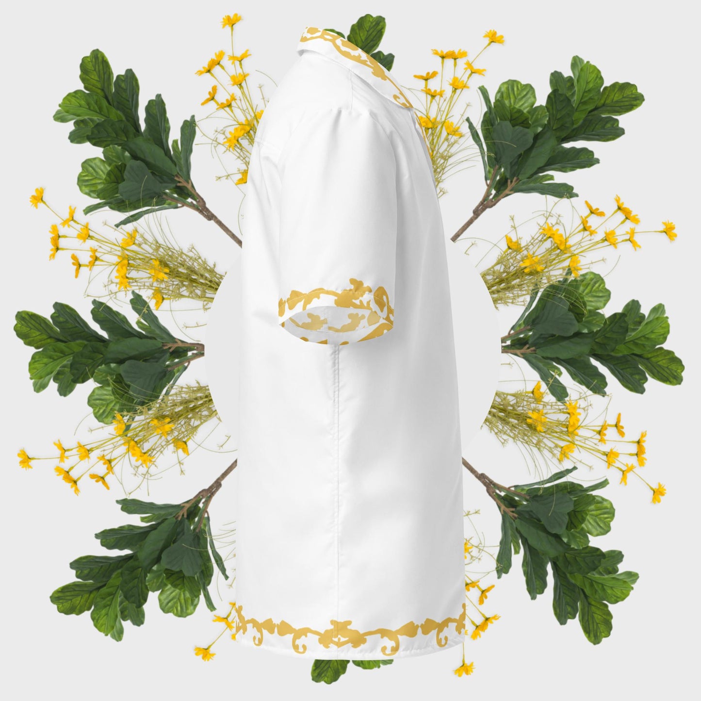 Our Lady of Fatima button shirt