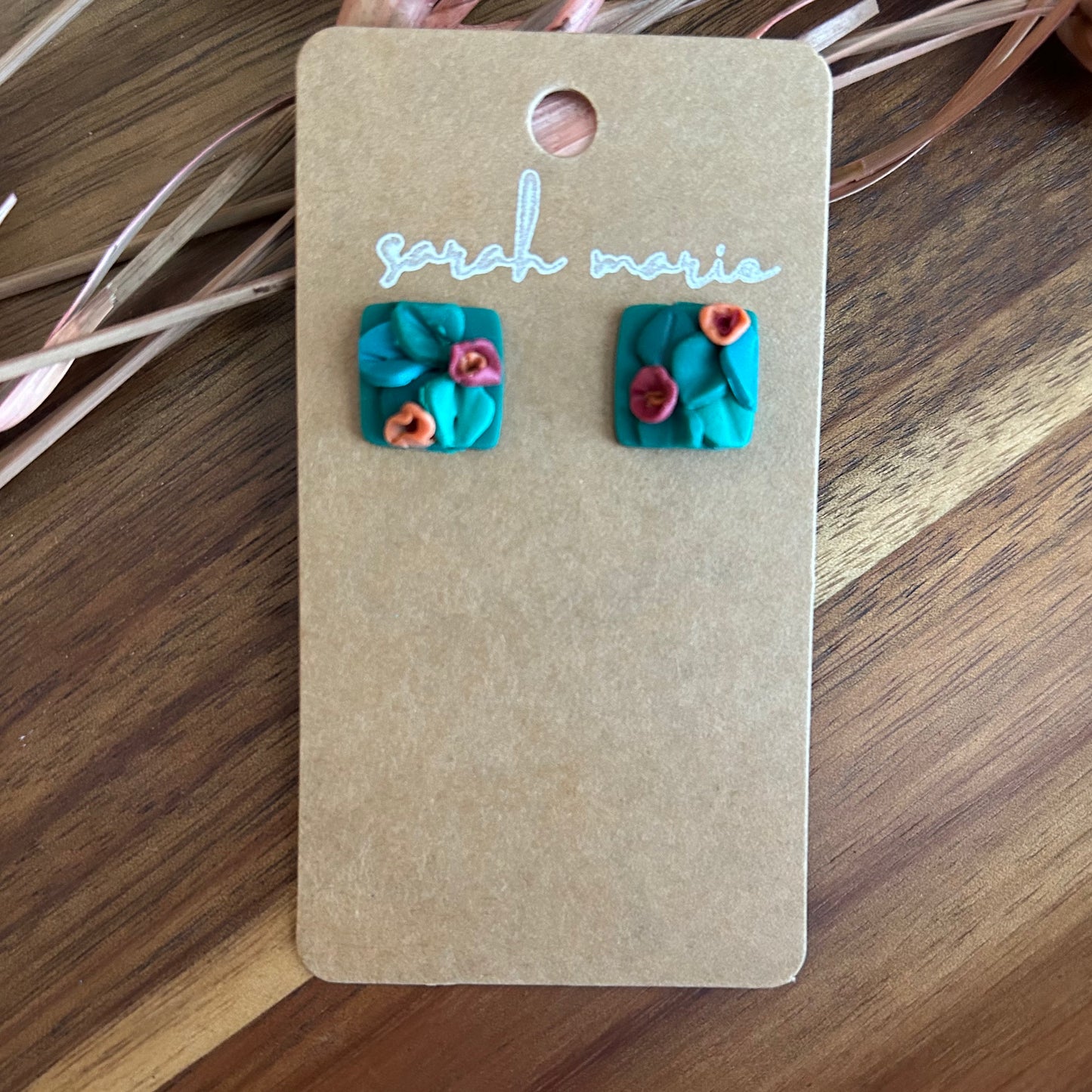 Kibeho Collection - Green Floral 1
