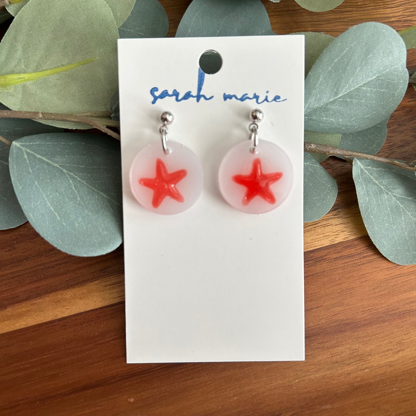 Sweet pea’s - Starfish earrings