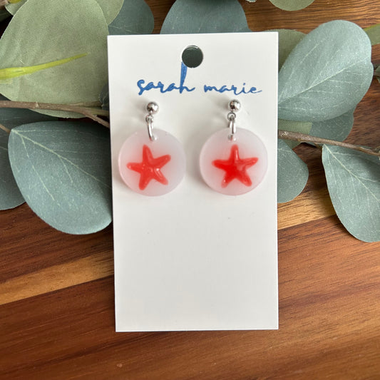 Sweet pea’s - Starfish earrings