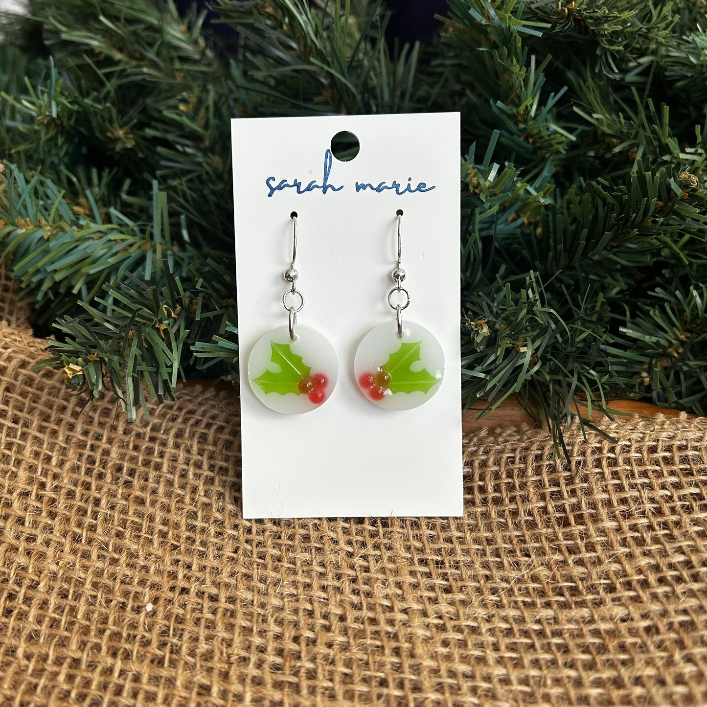 Sweet pea’s - Christmas holly