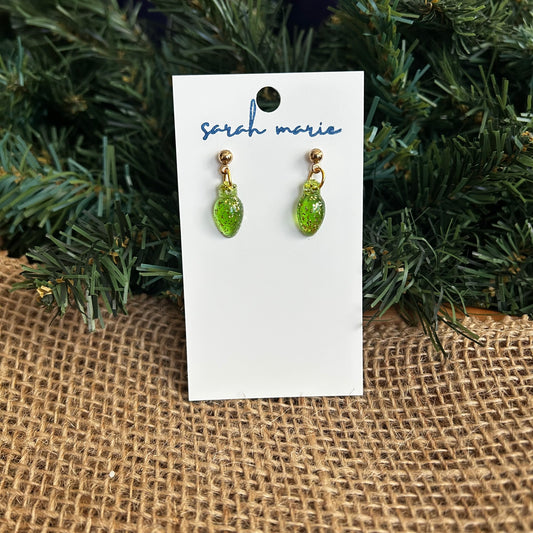 Sweet pea’s - Christmas lights (green)